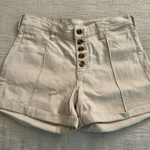 ANTHROPOLOGIE - PILCRO Slim Boyfriend Shorts